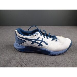 Asics Gel-Challenger 13 Mens Tennis Shoes White Blue 1041A222 Size 12.5